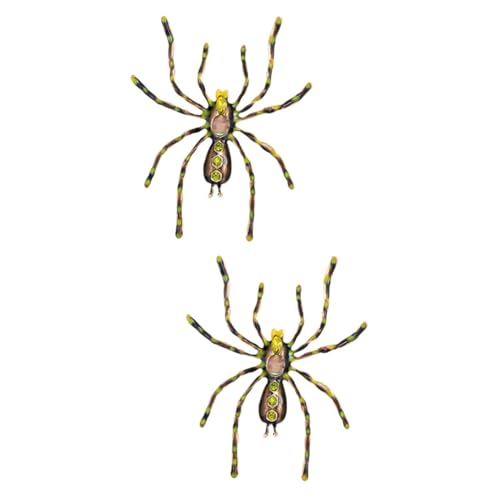 FRCOLOR 2 Stück Spider Brosche für Frauen Anstecknadel Ästhetischer Clip Pin Kleidung Schals Hüte FRCOLOR 2 Stück Spider Brosche für Frauen Anstecknadel Ästhetischer Clip Pin Kleidung Schals Hüte von FRCOLOR