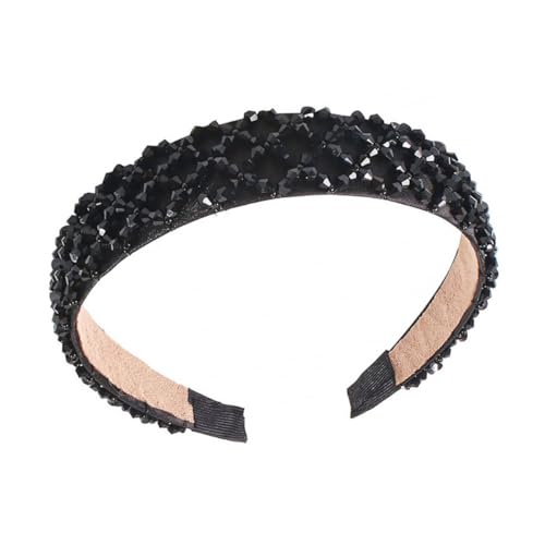 FRCOLOR 2 Stück Elegantes Charmantes Stirnband Für Frauen Einfache Haar-accessoires Mädchen Heimgebrauch Haarband Bequemes Haarbinde-stirnband Kreative Perlendekorationen Haarband von FRCOLOR