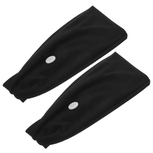 FRCOLOR 2stück Kopfband Für Sport Yoga Elastisches Stirnband Mit Knopf Leicht Und Bequem Strapazierfähig Für Fitness Und Laufen von FRCOLOR
