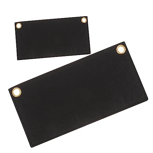 FRCOLOR 2 Stück Teiliges Filz Taschenorganizer mit Metallösen Stabile Handtaschen Einsätze für Tote Bags Schützt Innenfutter Erhält Form und Ordnung Aufbewahrungssystem für von FRCOLOR