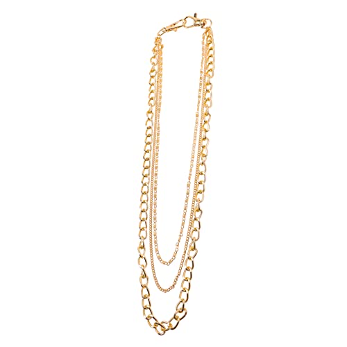 FRCOLOR 2 Stück Unisex Metall Hosenketten im Punk für Herren Damen Robuste Langlebige Jeanskette mit Hohem Feiner Verarbeitung für Kreative Outfits Punkige Looks von FRCOLOR