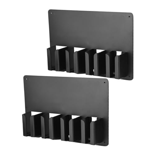 FRCOLOR 2stücke Wandhalter Für Haarschneidemaschinen Organizer Für Haarwerkzeuge Halter Aus Kunststoff Platzsparende Wandmontage Geeignet Für Salon Und Studio von FRCOLOR