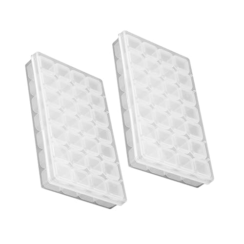 FRCOLOR 2stücke Abnehmbare Nagelspitzen-organizer Mit Fächern Halbdurchsichtige Bruchsichere Aufbewahrungsbox Für Nageldesign Und Nail Art Für Salon Und -nägel von FRCOLOR