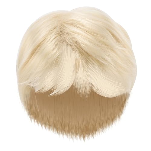 FRCOLOR 2 Stücke Herren Perücke Grau Männliche Perücke Kurze Haarteil Synthetische Haar Cosplay Kopfbedeckung Für Party von FRCOLOR