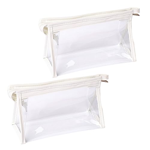 FRCOLOR 2 Stücke Make-up Fall Bleistift Tasche Weiß Trim Student Schreibwaren Tasche Büro Organizer Multi-Fach Stift Versorgung FRCOLOR 2 Stücke Make-up Fall Bleistift Tasche Weiß Trim Student Schreibwaren Tasche Büro Organizer Multi-Fach Stift Versorgung von FRCOLOR