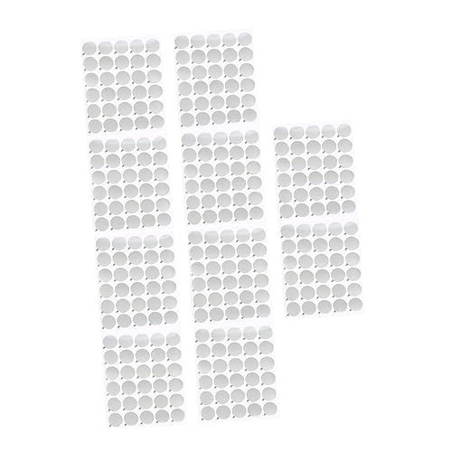 FRCOLOR 20 Blatt Einweg Wimpernkleber Aufkleber Paletten für Wimpernverlängerung Selbstklebende Dichtungen für Wimpern Pfropf Sicher und Einfach zu Verwenden von FRCOLOR