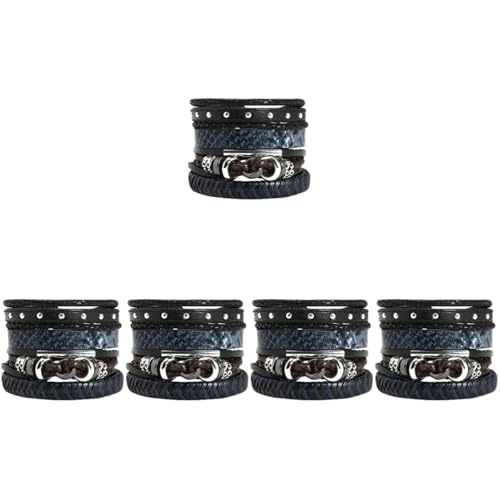 FRCOLOR 20 Stk Armband Kleine Haargummis Armreifen Für Damen Haarschmuck Haargummis Für Frauen Armbänder Für Frauen Geflochtene Armbänder Kunstleder Universal- Einstellen Männer Und Frauen von FRCOLOR