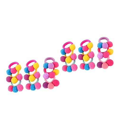 FRCOLOR 20 Stk Haarschmuck für Mädchen süße Haargummis Haarschmuck Nylon kinder haarschmuck hair accessories for elastische Haarbänder für Mädchen Haarschmuck für Kinder Haarball von FRCOLOR