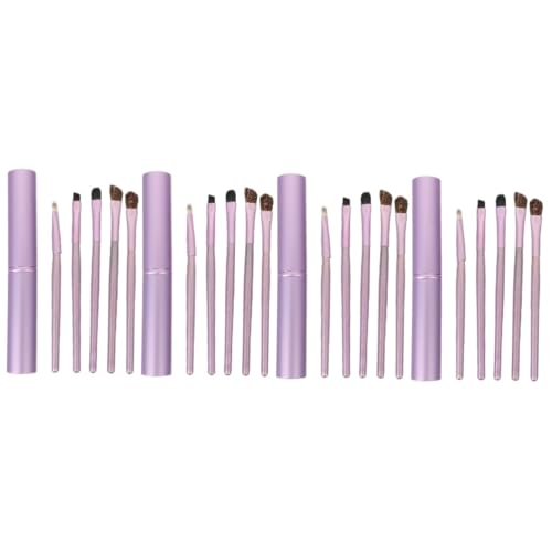 FRCOLOR 20 Stk Lidschattenpinsel Aus Rosshaar Damenanzüge Augenpinsel Für Make-up Lidschatten-make-up-pinsel Mischpinsel Lidschattenpinsel Für Mädchen Mischen Violett Wischpinsel Fräulein von FRCOLOR