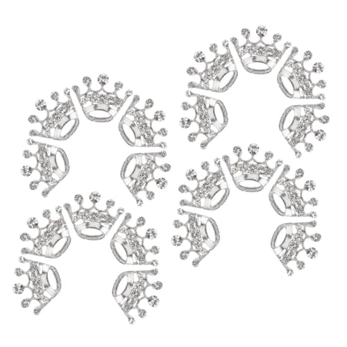 FRCOLOR 20 Stück Kleine Strass Tiara Anstecknadeln für Hochzeiten Partys und Formelle Anlässe Schmuckstücke für Kleidung Schals Hüte und Anzüge von FRCOLOR