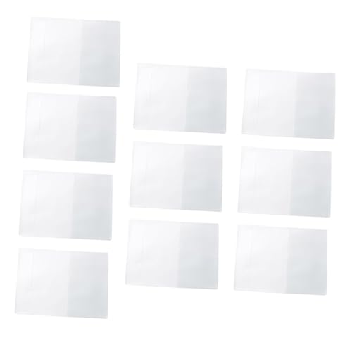 FRCOLOR 20 Stück Reisepasshülle Wasserdichter Dokumentenschutz Kartenetui für Id Kreditkarten für Reisen Veranstaltungen Transparent von FRCOLOR