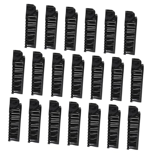 FRCOLOR 20stücke Klappkamm Reisekamm Mit Perlenzähnen Faltbare Haarbürste Tragbarer Kamm Für Männer Und Frauen Klappbürste Reisehaarbürste Für Verschiedene Anlässe von FRCOLOR