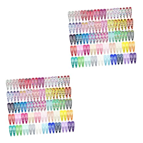 FRCOLOR 200 Stk Mädchen Haarnadel Haarspangen für Mädchen Haarspangen für Kleinkinder kinder haarspangen haarspange kinder Haarklammer Haarspange für Mädchen bedruckte Haarspange Drucken von FRCOLOR