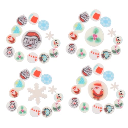 FRCOLOR 2000 Stk Nagelscheiben Nailart- Urlaub An Weihnachtsscheiben Kleben Nagelaufkleber Diy Nail Art Charms Aufkleber Nagelkunst-scheibenaufkleber Obstaufkleber Nageldekor von FRCOLOR