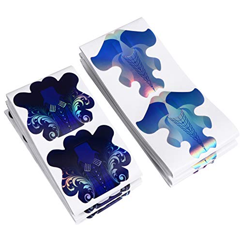 FRCOLOR 200St Erweiterte Nagel papier halter Nagelaufkleber für Nagelkunst Nagelform Nagelknipser nagelverlängerung гель для наращивания ногтей Nailart-Tipps Leitfaden für Nagelspitzen von FRCOLOR