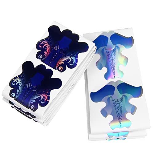 FRCOLOR 200St Erweiterte Nagel papier halter Nail Art Guide Aufkleber selbstgemachte Aufkleber nagelverlängerung гель для наращивания ногтей Aufkleber für die Nagelform DIY Nagelwerkzeug von FRCOLOR