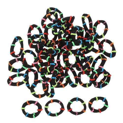 FRCOLOR 200stücke Kleine Haargummis Elastische Haarseile Für Mädchen Zarte Haarschmuck Haarbänder Für Pferdeschwanzhalter von FRCOLOR