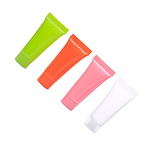 FRCOLOR 20St Handcreme-Schlauchflasche schäumend Deckel automatisch nachfüllbare Flaschen Gel reiseflaschen travel bottle seifenspender Spenderflasche für Kosmetika Schlauch Vorratsflasche von FRCOLOR