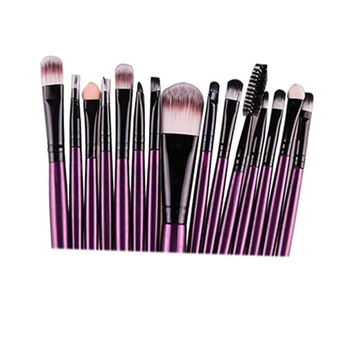 FRCOLOR Synthetic Fiber Make-up 20St Makeup Bürsten Kosmetikpinsel einstellen Make-up Pinsel Lidschatten Pinsel Portable Make-up von FRCOLOR