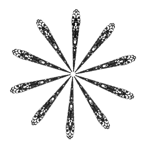 FRCOLOR 20stücke Kostüm Fingernagel Ringe Hollow Design Leicht Und Haltbar Für Halloween Cosplay Partys Passend Bequem Zu Tragen Schöne Accessoires von FRCOLOR