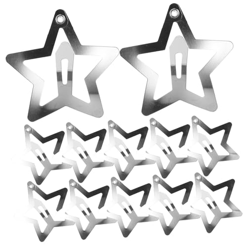 FRCOLOR 20stücke Stern-haarspangen Kleine Haarspangen Für Mädchen Haarschmuck Mit Druckknöpfen Haar-accessoires Für Verschiedene Anlässe von FRCOLOR