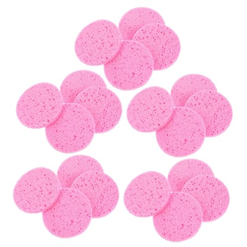 FRCOLOR Gesichts-make-up-entferner-pads – 20 Stück Wattepads Aus Zellstoff Für Das Gesicht Tücher Runde Form Für Einfaches Auftragen Geeignet Für Frauen von FRCOLOR