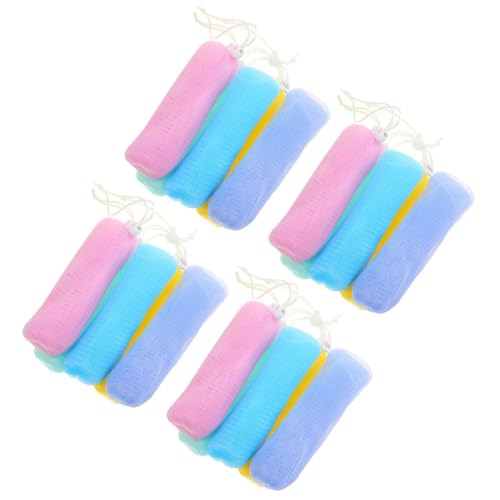 FRCOLOR 20st Seifenbeutel-schäumendes Netz Seifenstück Luffa Extra Große Badetücher Für Stückseife Peeling-seifenbeutel Übergroße Badetücher Peeling-duschtuch Schäumung Netz Balsam Sport von FRCOLOR