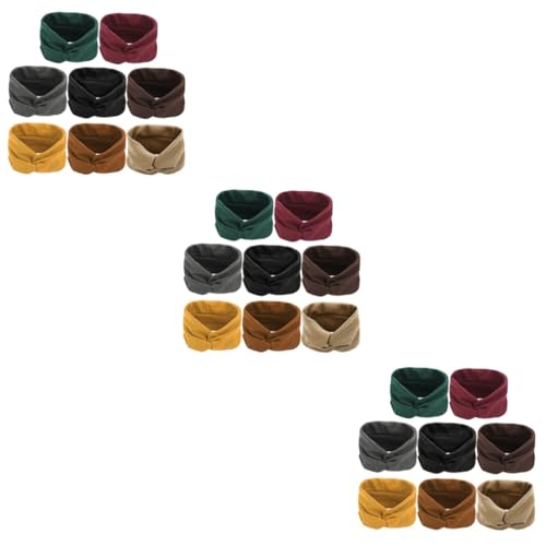 FRCOLOR 24 Stk Stirnband haarband hair- Turban-Kopftuch Stirnbänder Frauen Schweiß für den täglichen Gebrauch bequemes Kopfband ein Bad nehmen Schal Kopfbedeckung Zubehör Fräulein von FRCOLOR