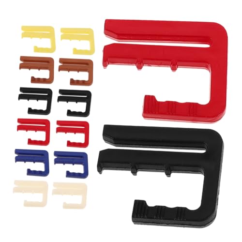 FRCOLOR 24 Stück Taillenverstellschnalle Taillenspanner Für Kleider Jeans Extender Taillenverlängerer Knopf Verstellbar Elastisch Jeans Taillenspanner Einsteller Knopf von FRCOLOR