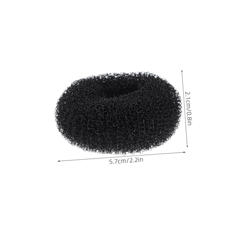 FRCOLOR 24 Stück Teiliges Donut Hair Bun Maker Set für Mädchen Kleines Langlebiges Haarschmuck Tool Leicht und Tragbar Einfaches Styling für Schnelle Hochsteckfrisuren von FRCOLOR