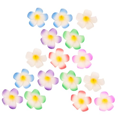 FRCOLOR Frangipani Haarspangen 12 Stück 7cm Zarte Haaraccessoires Für Damen Und Mädchen Hochzeit Party Strand Dekoration von FRCOLOR
