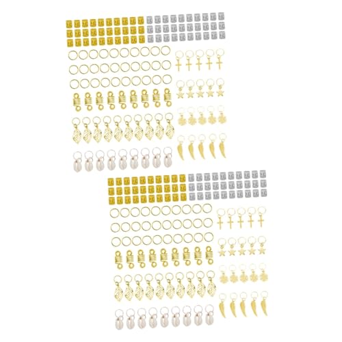 FRCOLOR 280 Stk Haarschlauch Anhänger ausgehöhlte Dreadlocks Haarspangen Haarschmuck für Zöpfe Dreadlock-Ring kinder haarschmuck hochzeitshaar schmuck Haare geflochten Ringe FRCOLOR 280 Stk Haarschlauch Anhänger ausgehöhlte Dreadlocks Haarspangen Haarschmuck für Zöpfe Dreadlock-Ring kinder haarschmuck hochzeitshaar schmuck Haare geflochten Ringe von FRCOLOR