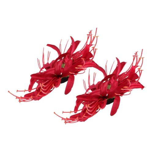 FRCOLOR Haarspangen für Mädchen mit Blumenmotiv Haarspange mit Blumenmotiv Haarspange mit Blumenmotiv Dekorative Haar-accessoires für Partys von FRCOLOR