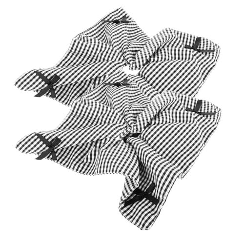 FRCOLOR 2stücke Große Seidige Haargummis Mit Schleife Für Damen Stoff-haargummis Für Mädchen Elastische Haar-accessoires Für Dickes Haar von FRCOLOR