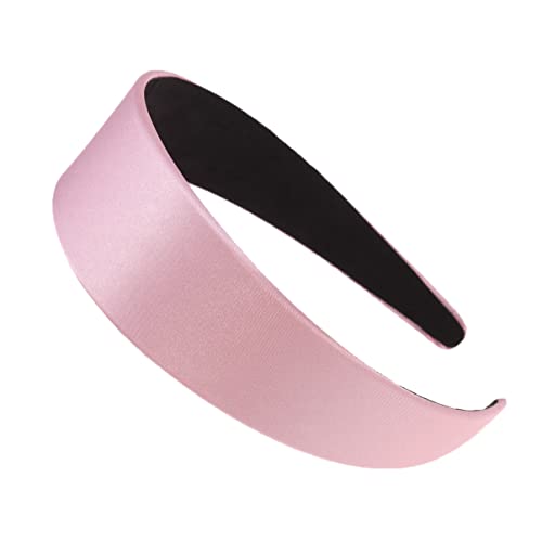 FRCOLOR Braut-Tiara 2st Make-up-stirnband Haargummi Aus Satin Bandana Stirnband Stirnbänder Haarband Haarreifen Einfarbiges Stirnband Anmut Schal Damen Make-up-Stirnbänder von FRCOLOR