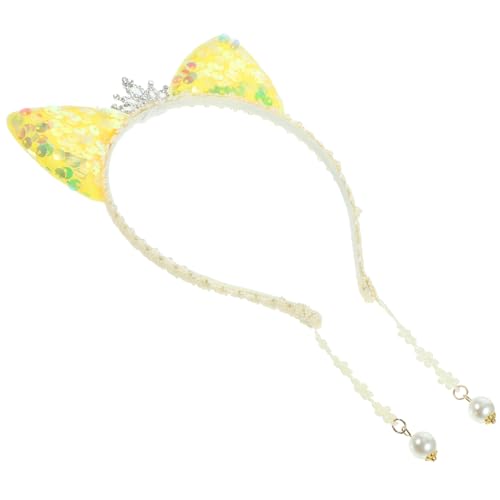FRCOLOR 2 Stücke Nette Katze Ohr Haar Band Party Stirnband Cosplay Haar Decor Haar Zubehör Für Mädchen von FRCOLOR