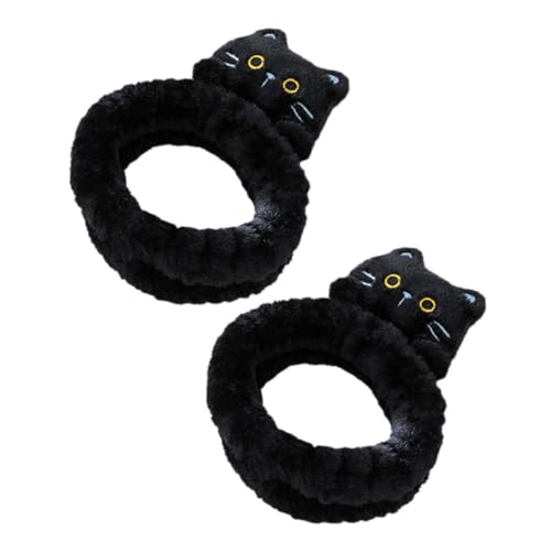 FRCOLOR Weiches Flanell-stirnband Für Damen – Stirnband Mit Ohren Für Make-up Gesichtsbehandlung Spa Duschen Haarband von FRCOLOR