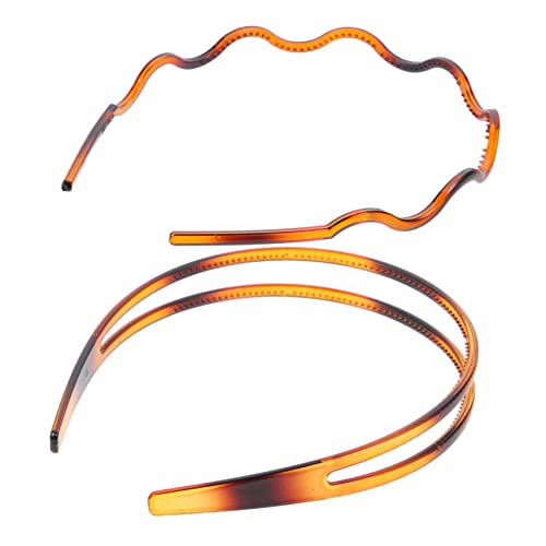 FRCOLOR 2St Stirnband Sonnenbrille Haarspangen Haargummis für Mädchen Gesicht mädchen stirnbänder Frauen haarband hair-band Damen Stirnbänder Mode Trainingsstirnbänder rutschfest pp Coffee von FRCOLOR