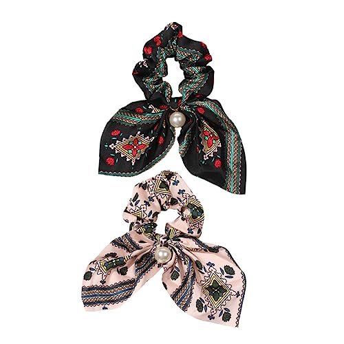 FRCOLOR Modisches Stirnband Mit Schleife 2 Stück Stilvolles Haarband Für Teenager Mädchen Und Damen Für Partys Und Den Alltag von FRCOLOR