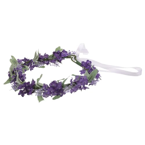 FRCOLOR 2St florales Stirnband Blumenmädchen-Stirnband Blumenkronen für die Party blumenkränze fürs haar hochzeitshaar schmuck Haarband Haarschmuck für die Hochzeit floraler Kopfschmuck von FRCOLOR