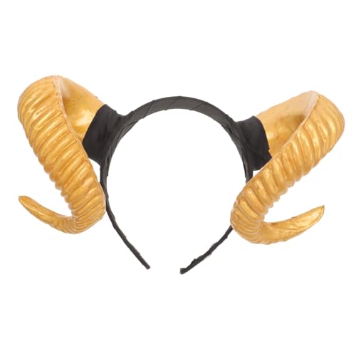 FRCOLOR 2 Stücke Leichte Stirnband Breite-rand Haar Band Übertrieben Weihnachten Party Kopfschmuck Stilvolle Horn Form Zubehör von FRCOLOR