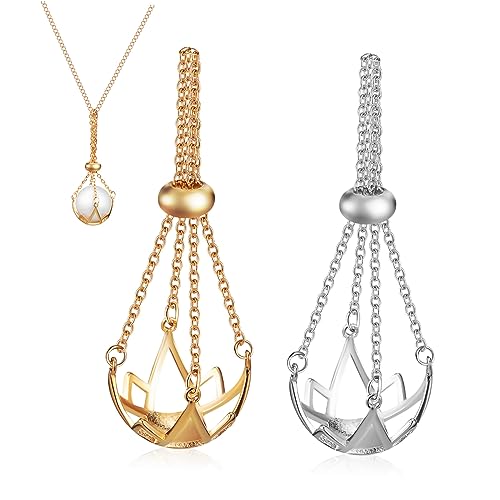 FRCOLOR 2stücke Teiliges Kristallhalter-halsketten Für Damen Edle Für Diy-schmuckgestaltung Langlebig Einzigartig Zum Schichten Mit Anderen Schmuckstücken von FRCOLOR