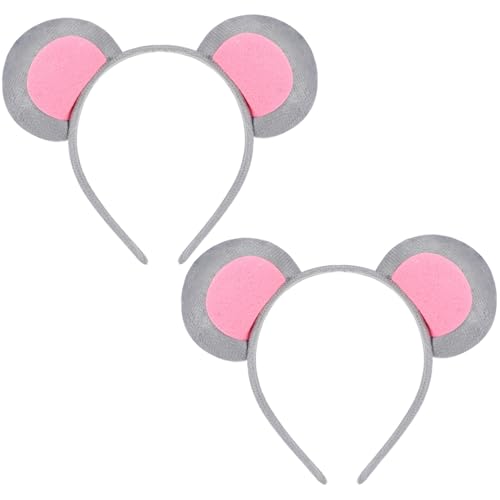 FRCOLOR Haarschmuck für Kinderpartys Mausohren Haarreif Grau Bleibt Fest Am Kopf FRCOLOR Haarschmuck für Kinderpartys Mausohren Haarreif Grau Bleibt Fest Am Kopf von FRCOLOR