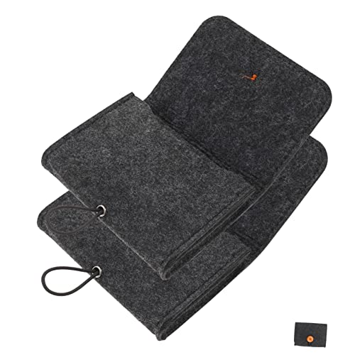 FRCOLOR 2stücke Aufbewahrungstasche Für Ätherische Öle Tragbare Organizer-Tasche Aus Filz Pack Zum Schutz Von Ölflaschen Vor Stößen Licht Und Temperaturschwankungen Für Reisen Und von FRCOLOR