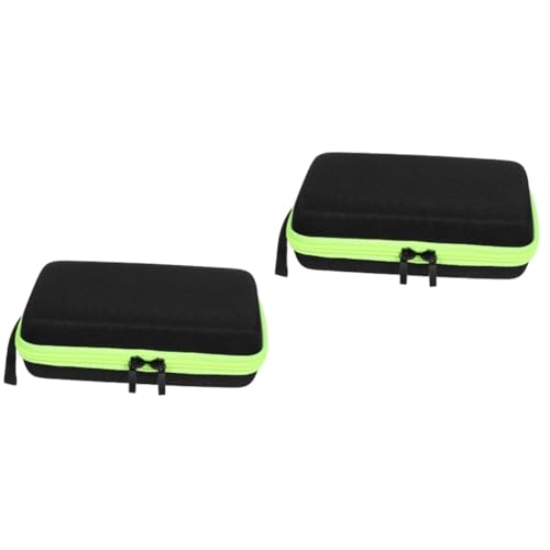 FRCOLOR 2er-Box Rasierbehälter Aufbewahrungstasche Für Rasierer Tasche Für Elektrorasierer Rasierer Schutzhülle Tragbare Rasierertasche Reisetasche Für Rasierer Eva Rasierer Fall Green von FRCOLOR