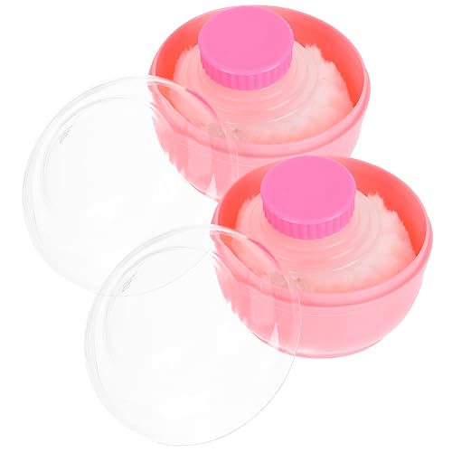 FRCOLOR 2stücke Puder Puff Boxen Für Junge Mädchen Leere Körperpuderbehälter Mit Puderquaste Sicheres Material Für Empfindliche Haut Praktisch Für Aufbewahrung Von Körperpuder Und FRCOLOR 2stücke Puder Puff Boxen Für Junge Mädchen Leere Körperpuderbehälter Mit Puderquaste Sicheres Material Für Empfindliche Haut Praktisch Für Aufbewahrung Von Körperpuder Und von FRCOLOR