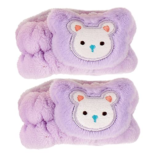 FRCOLOR 2er-pack Weiche Flanell-armbänder Zum Waschen Des Gesichts Süße Spa-armbänder Mit Tiermuster Für Damen Einfach FRCOLOR 2er-pack Weiche Flanell-armbänder Zum Waschen Des Gesichts Süße Spa-armbänder Mit Tiermuster Für Damen Einfach von FRCOLOR
