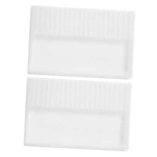 FRCOLOR 2pcs Maniküre Drill Bit Lagerhalter Tragbare Maniküre -werkzeug Organizer Nagelkunst Salon Versorgung Nagelpolierkopf Aufbewahrungsbox von FRCOLOR