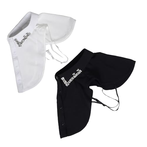 FRCOLOR Strass-kragen-ornament Falscher Kragen Für Bluse Modisch von FRCOLOR