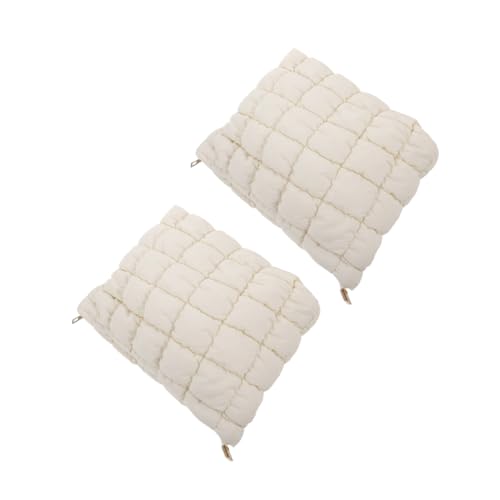 FRCOLOR 2stücke Quilted Kosmetiktasche Tragbare Make-up Organizer Für Für Lippenstifte Pinsel Und Toilettenartikel Für Und Langlebig von FRCOLOR